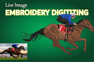 do embroidery digitizing for embroidery design, embroidery in dst, pes, exp