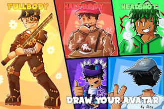 draw your roblox avatar or character