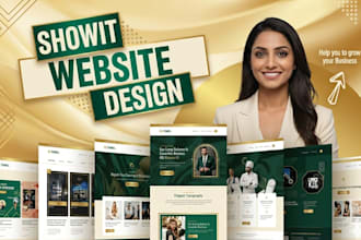 design showit website or develop showit website or showit expert, fix showit web