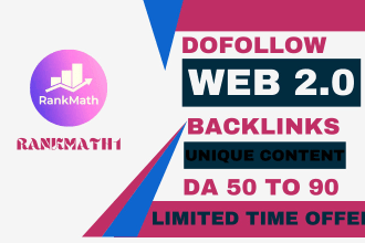provide web 2 0  backlinks