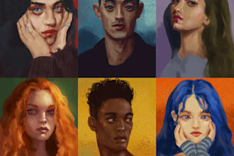 draw the portrait in 24 hours