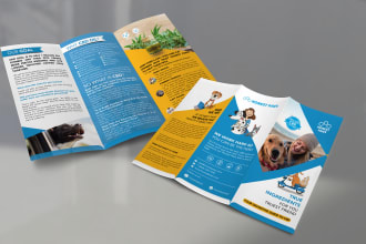 do trifold, bifold, brochure, flyer etc