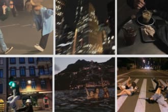 create unique collage wallpaper for iphone