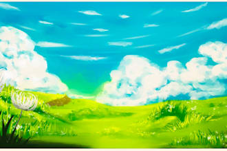 do illustration backgrounds any style