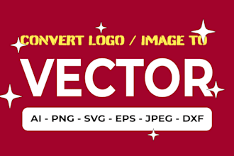 vectorize and enhance your logo for high quality print and web use
