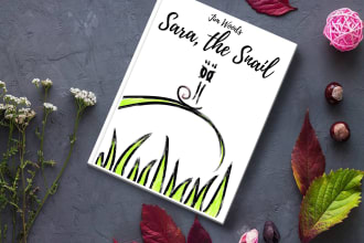 design 3d book cover, ebook cover for your children book