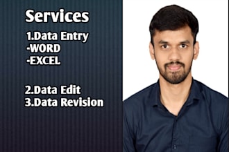 fast typing and good in data entry