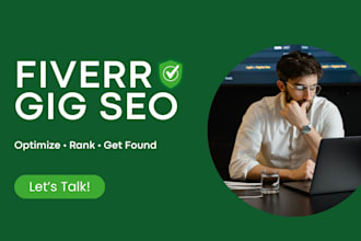provide professional fiverr gig SEO optimization