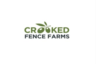 design crooked fence farms logo in 1 day