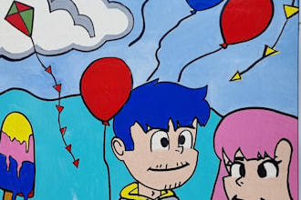 make cartoon designs for you