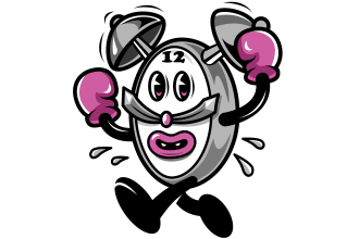 create mascot logo 30s cartoon style for you