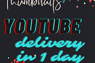 create attractive youtube thumbnails