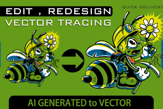 edit vectorize, tracing, redraw logo to vector or svg, eps