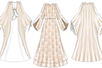 design your abaya or gowns collection