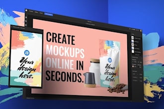 design ui ux or prototype, mockup for the mobile app