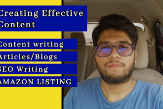write unique content for you