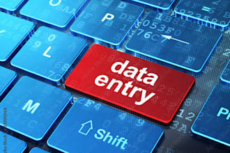 data entry works, works