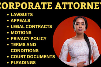 do in 24h legal letters, complaints, motions, contracts, disclaimer and policies