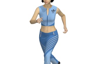 create 3d garment design casual wear