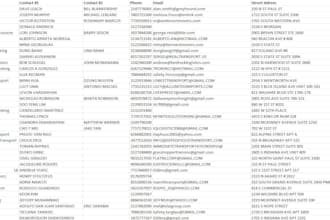 generate trucking companies lists