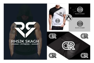 design trendy urban apparel fashion clothing brand streetwear line modern logo