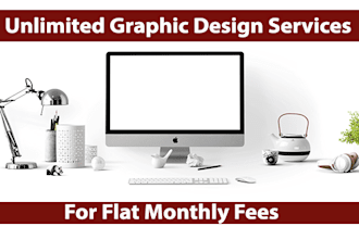 do unlimited graphic design services for one month