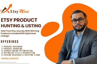 hunt and list winning products for etsy dropshipping
