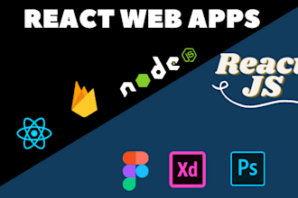 be your react web app developer