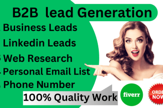 do b2b lead generation, linkedin and lead generation,email