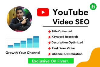 optimize your youtube video SEO for channel ranking