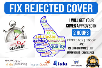 fix format or resize book cover for amazon ingram spark createspace lulu