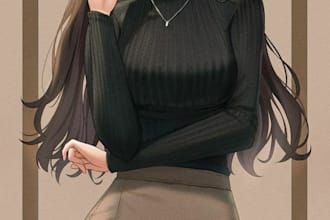 draw in anime style