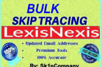 provide accurate skip tracing for real estate leads and property owners