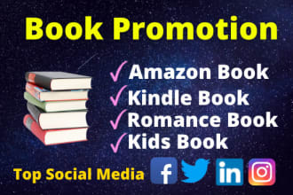 do promote your book, amazon book, kindle book, and ebook
