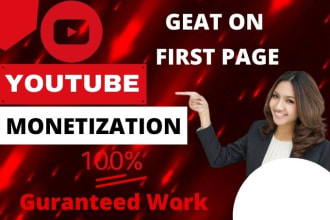 do complete youtube channel monetization in 30 days