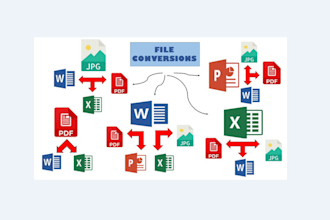 convert of all documents files, ms word, excel, power point