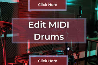 edit and quantize your midi drums