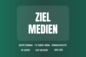 search media outlets for your public relation in germany