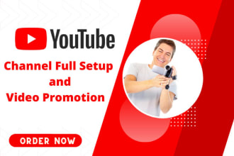 be your youtube channel setup and video SEO expert