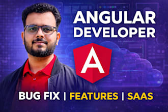 be your angular developer to develop and fix angular web apps