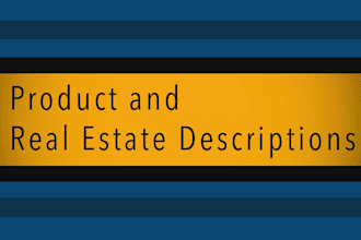 search optimized product descriptions