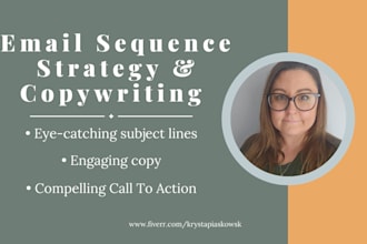 write a strategic email sequence