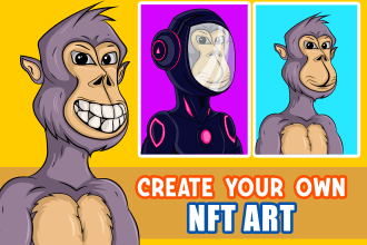 create custom nft art collection