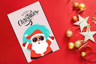 design customized christmas, holidays, greeting cards