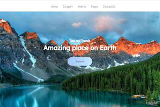 build both premium and luxury website for you