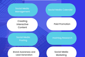 be your social media manager will do your paid promotion and brand awareness