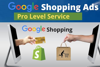 setup google merchant center and PPC shopping ads campaign