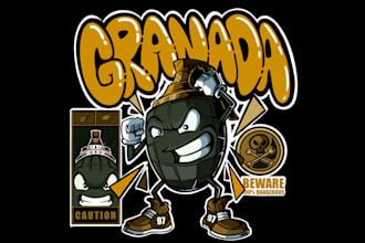do amazing custom tshirt design for you