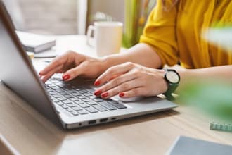 be able to do typing job efficiently