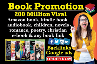 promote and advertise your amazon kindle book or ebook marketing